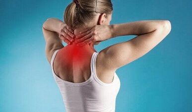As principais manifestacións da osteocondrose cervical