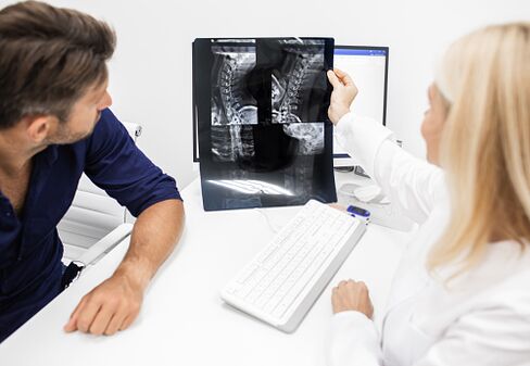 Diagnóstico da osteocondrose cervical no home