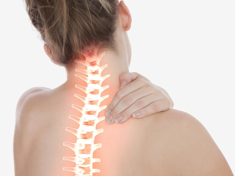 A osteocondrose cervical maniféstase como dor sorda ou aguda