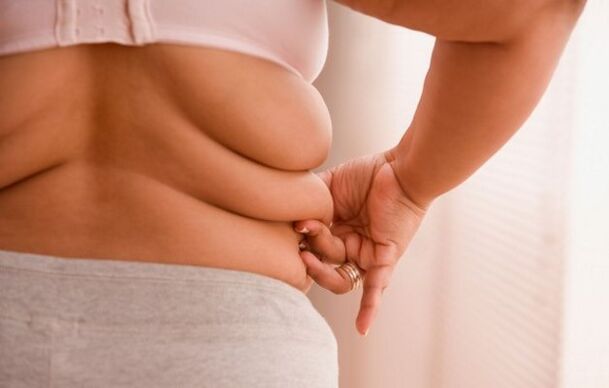 sobrepeso, a causa da osteocondrose cervical en mulleres menores de 40 anos
